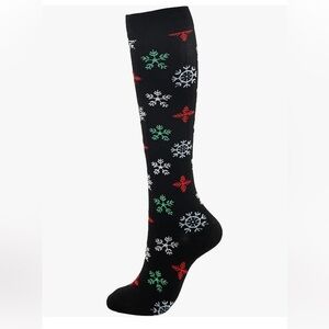 Holiday compression socks